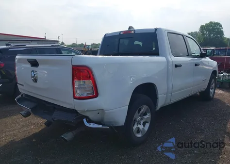 2023 Ram 1500 Big Horn 4X2 5'7 Box from USA, damaged, VIN 1C6RREFT8PN534637